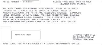 renewing your kansas driver s license