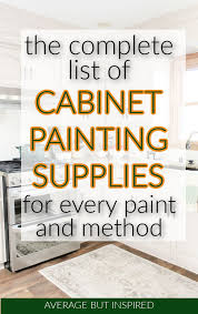 paint cabinets