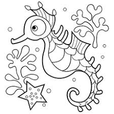 Click here to download the page above. Top 10 Free Printable Seahorse Coloring Pages Online