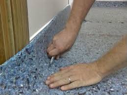 how to replace worn carpet padding