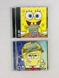 spongebob squarepants pc cd rom game