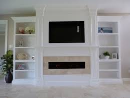 Built In Shelving With Electric