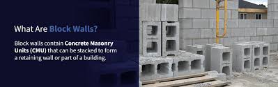 block walls vs cast in place concrete