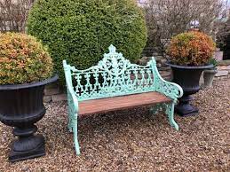 Victorian Style Cast Iron Bench