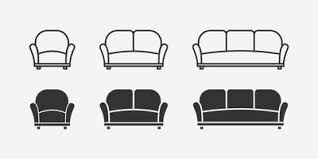 sofa vector art icons and graphics