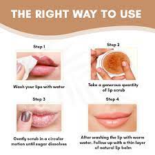 rose lip scrub 15g araah skin miracle