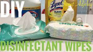 how to make disinfectant wipes how to