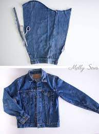 altering a jean jacket melly sews