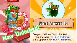 Angry Birds Epic: Blue Jay, Jake and Jim (Unlocked New Elite Tricksters  Helm) Epic Sports Tournament - YouTube