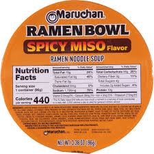 maruchan ramen bowl y miso flavor