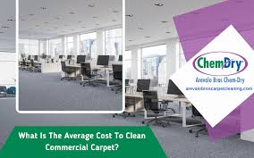 average cost to clean commercial carpet