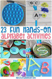 hands on alphabet activities for kids