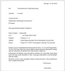 Surat izin tidak masuk sekolah karena sakit. 3 Teladan Surat Izin Sakit Tidak Masuk Sekolah Dan Kerja Sapoiha