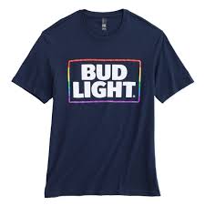 Bud Light Navy Lgbt Pride T Shirt The Beer Gear Store