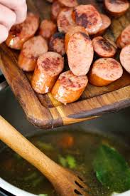 Sam's choice all natural smoked chicken apple sausage combines juicy chicken with sweet apples and makes for a marvelously flavorful sausage. Instant Pot Smoked Sausage Stew How To Feed A Loon
