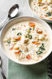 The cows on board were too sick to produce milk, this gave him the idea. Creamy Crockpot Chicken Gnocchi Soup Nourish And Fete