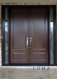 Designer Brown Entry Fiberglass Door