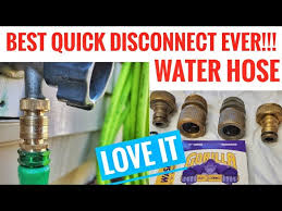 Garden Hose Quick Disconnect Fittings