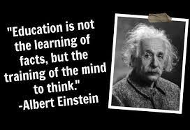 Albert Einstein "Education" Quote