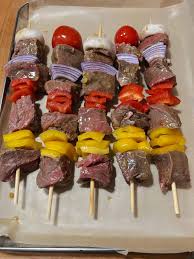 beef steak kabobs in the oven or