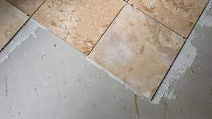 how to install travertine tiles best