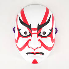 anese kabuki mask hero makeup kesho
