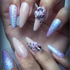 diy nails glitters