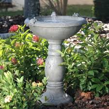 Solar Birdbath Fountains