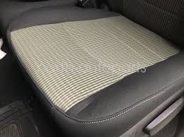 Bottom Top Back Cloth Seat Cover Gray