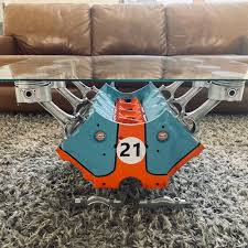 Engine Block Coffee Table Personalize