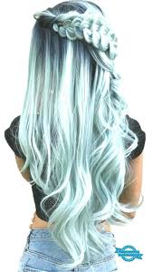 If you have dark hair, you can leave the roots relatively natural and just apply the ombre to the ends. 33 Blue Ombre Hair Color Trend In 2019 Light Blue Hair Blue Ombre Hair Ombre Hair