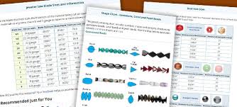 Charts And Reference Resources Fire Mountain Gems And Beads