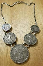 vine real coin and sterling silver
