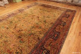 large antique indian agra rug 71575