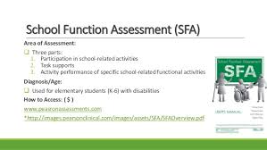 Measurement Tools For School Aged Therapy 2015 Ppt