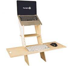 We're sharing affordable options to shop now, in multiple heights that are the best standing desks for your home or office, according to experts. Pimpmydesk Standing Desk Portable Height Adjustable Laptop Stand For Home Wood Lightweight Easy To Carry Amazon De Kuche Haushalt