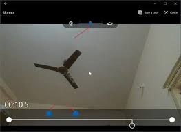videos in windows 10 using photos app