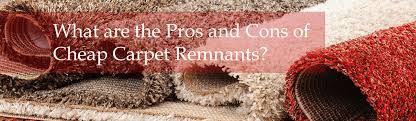 cons of carpet remnants