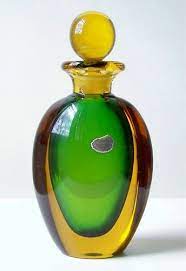Murano Sommerso Art Glass Perfume