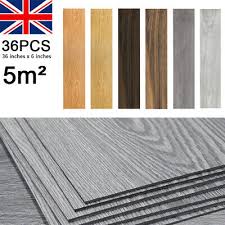 36 pack 5m² floor planks tiles self