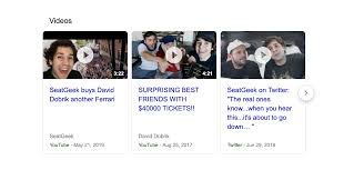 We did not find results for: Youtube Star Pairs With Seatgeek David Dobrik Is A Young Youtube Star By Julie Walter Medium