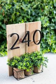 45 Best Creative House Number Ideas