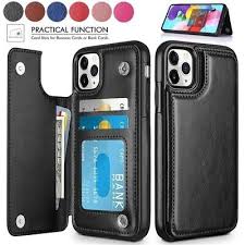 leather card holder wallet phone case