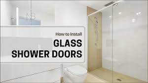 How To Install Glass Shower Door In