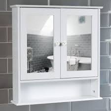 fch bathroom wall cabinet with double