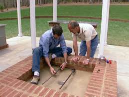 You can use pavers, cinderblocks, and bricks to make your own customized fire pit burner. How To Hook Up The Gas For A Fire Pit How Tos Diy