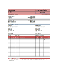 Free 20 Order Form Templates In Pdf Word Excel