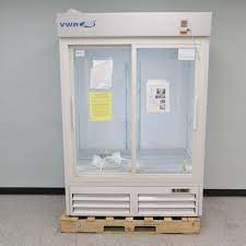 Double Glass Door Lab Refrigerator