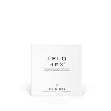 Lelo Hex Original Or Respect Xl Condom By 12 Or 3 Graphene