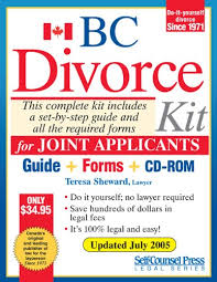 You can get a divorce without appearing in court. Divorce Kit For Bc Joint Sheward Teresa 9781551806310 Books Amazon Ca
